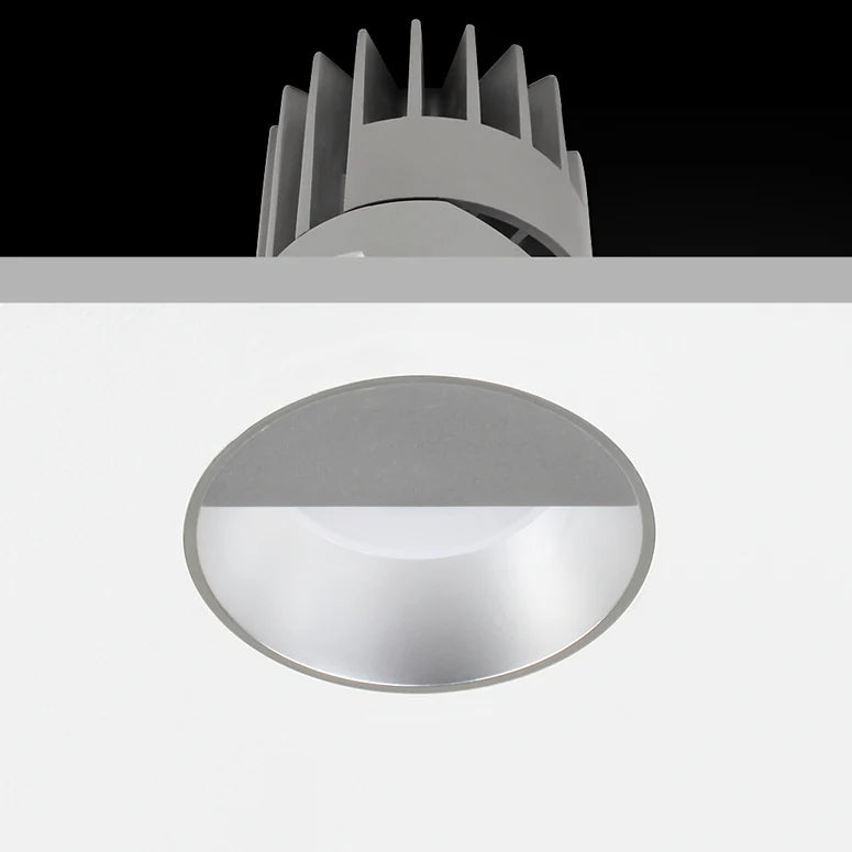 Performance Downlight, Wall-Washer, Small, 2G, Trimless, Round, Silver, LED, Dim, IP40