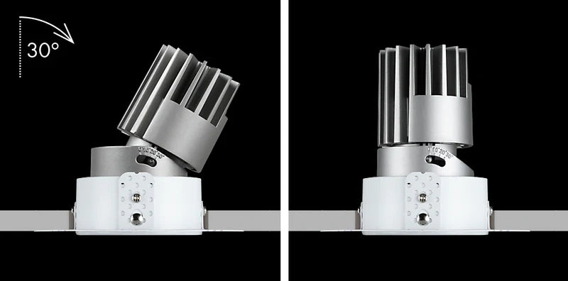 Performance Downlight, XS, Trimless, Round, Adjustable, Silver, 11W, LED, Dim, IP40