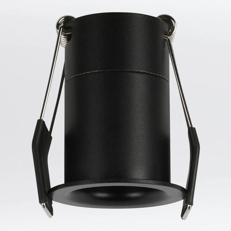 Piccolo 45 mm Downlight, Black, 6W, 450 Lumens, 2700K, LED, Dim, IP20