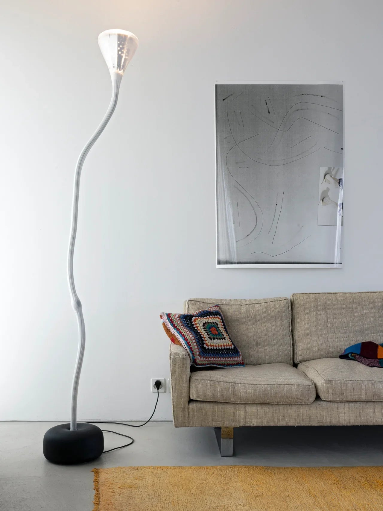 Pipe Floor Lamp, LED, Touch Dim, IP20