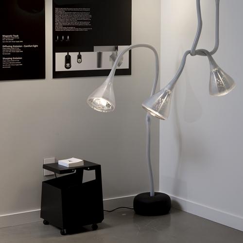 Pipe Floor Lamp, LED, Touch Dim, IP20