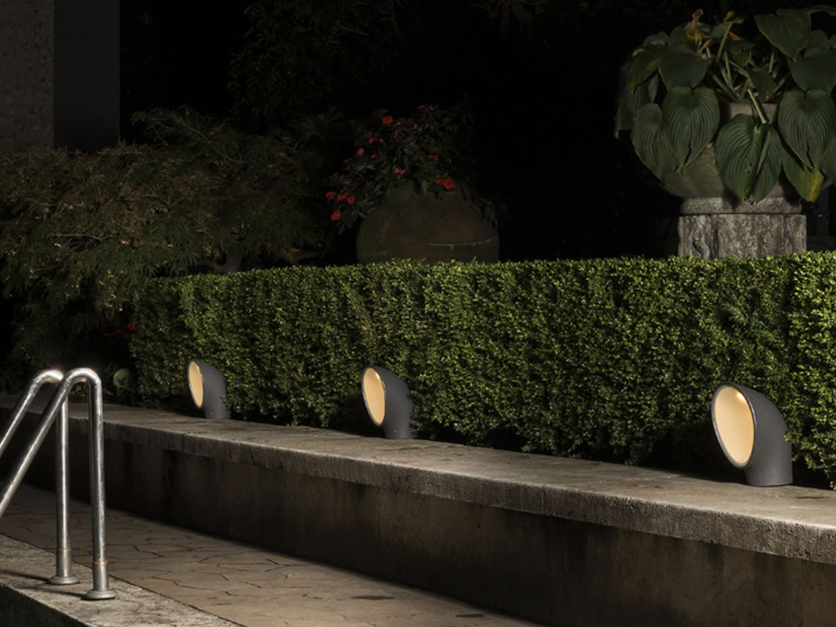 Piroscafo Bollard, Rust, LED, On/Off, IP65