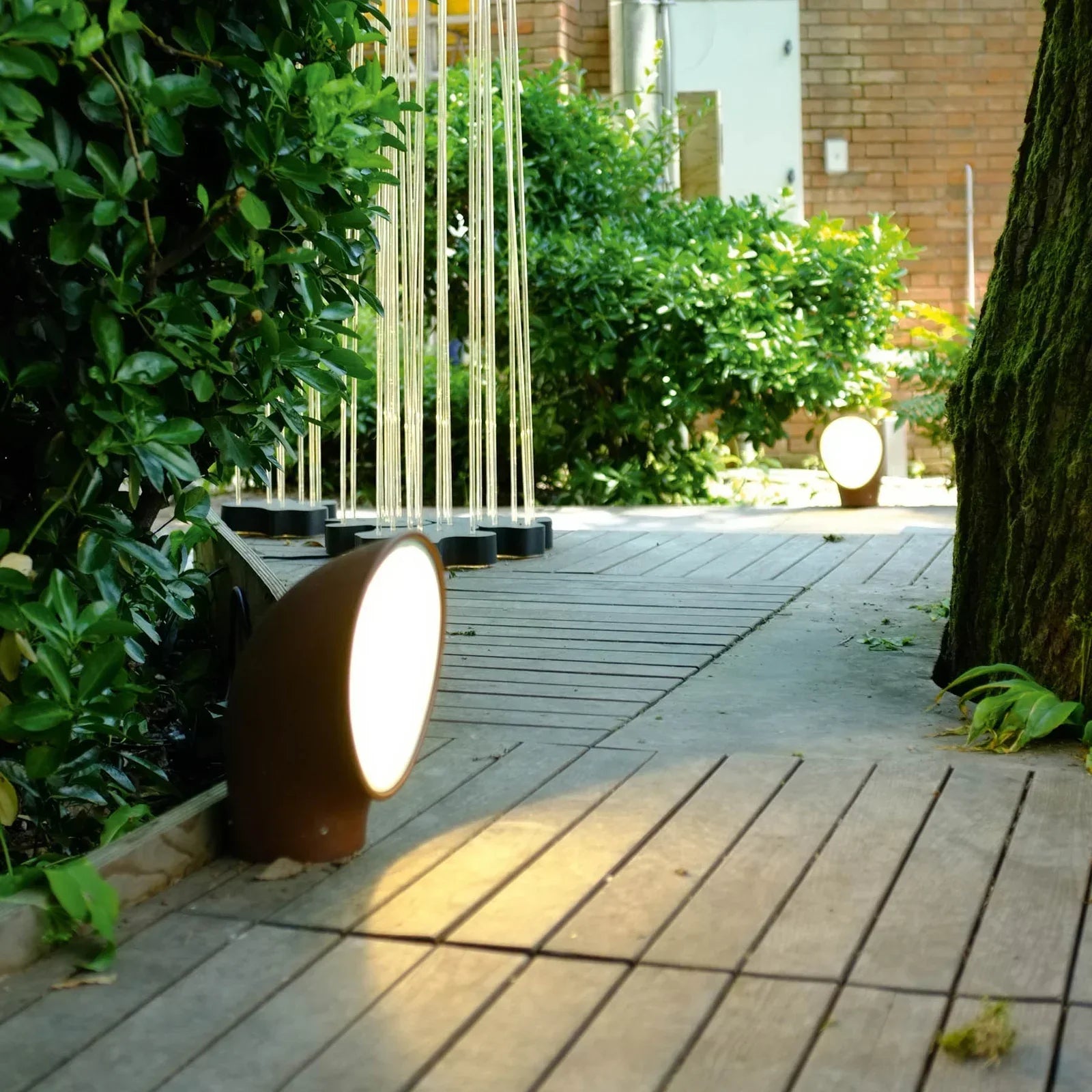 Piroscafo Bollard, Rust, LED, On/Off, IP65