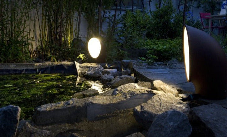 Piroscafo Bollard, Rust, LED, On/Off, IP65