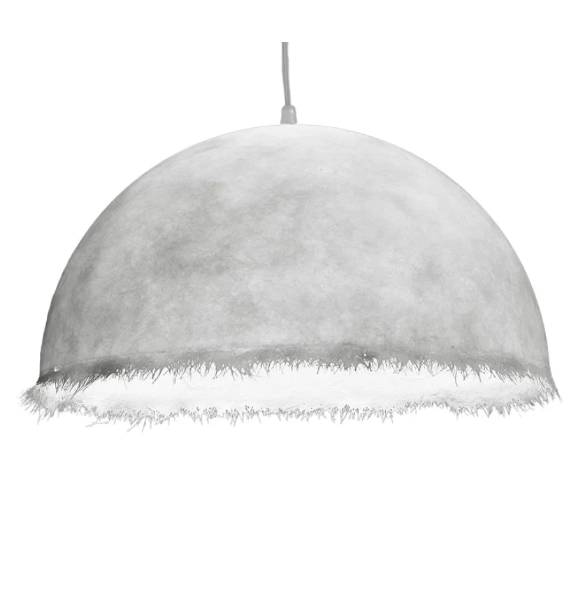 Plancton Pendant, 75 cm ø, White Fibreglass, E27, IP44