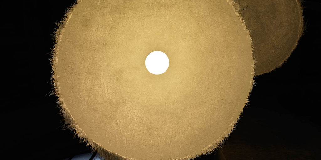 Plancton Pendant, 45 cm ø, White Fibreglass, E27, IP20