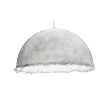 Plancton Pendant, 45 cm ø, White Fibreglass, E27, IP20