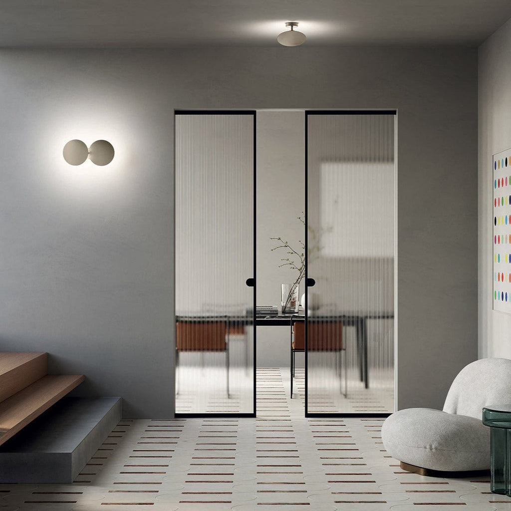 Puzzle Wall or Ceiling Light, Round, LED, Triac Dim, IP20