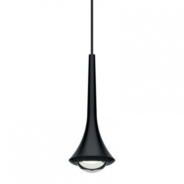 Rain Pendant, Black, LED, Triac Dim, IP20
