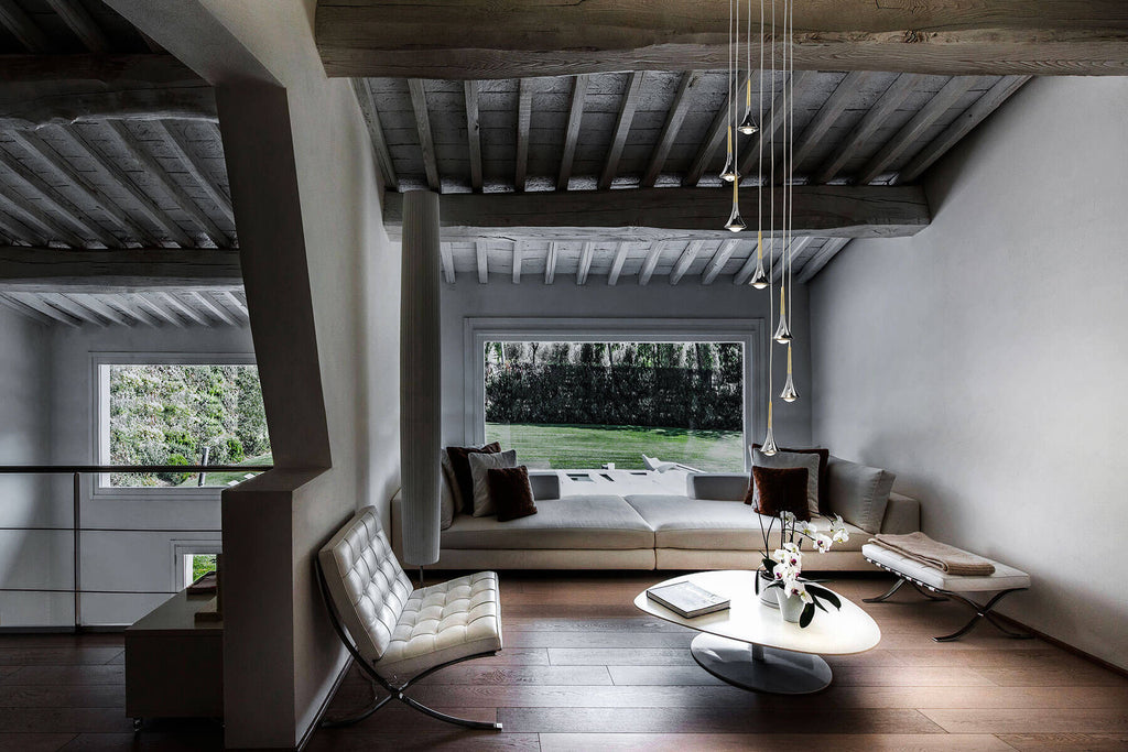 Rain Pendant, Chrome, LED, Triac Dim, IP20