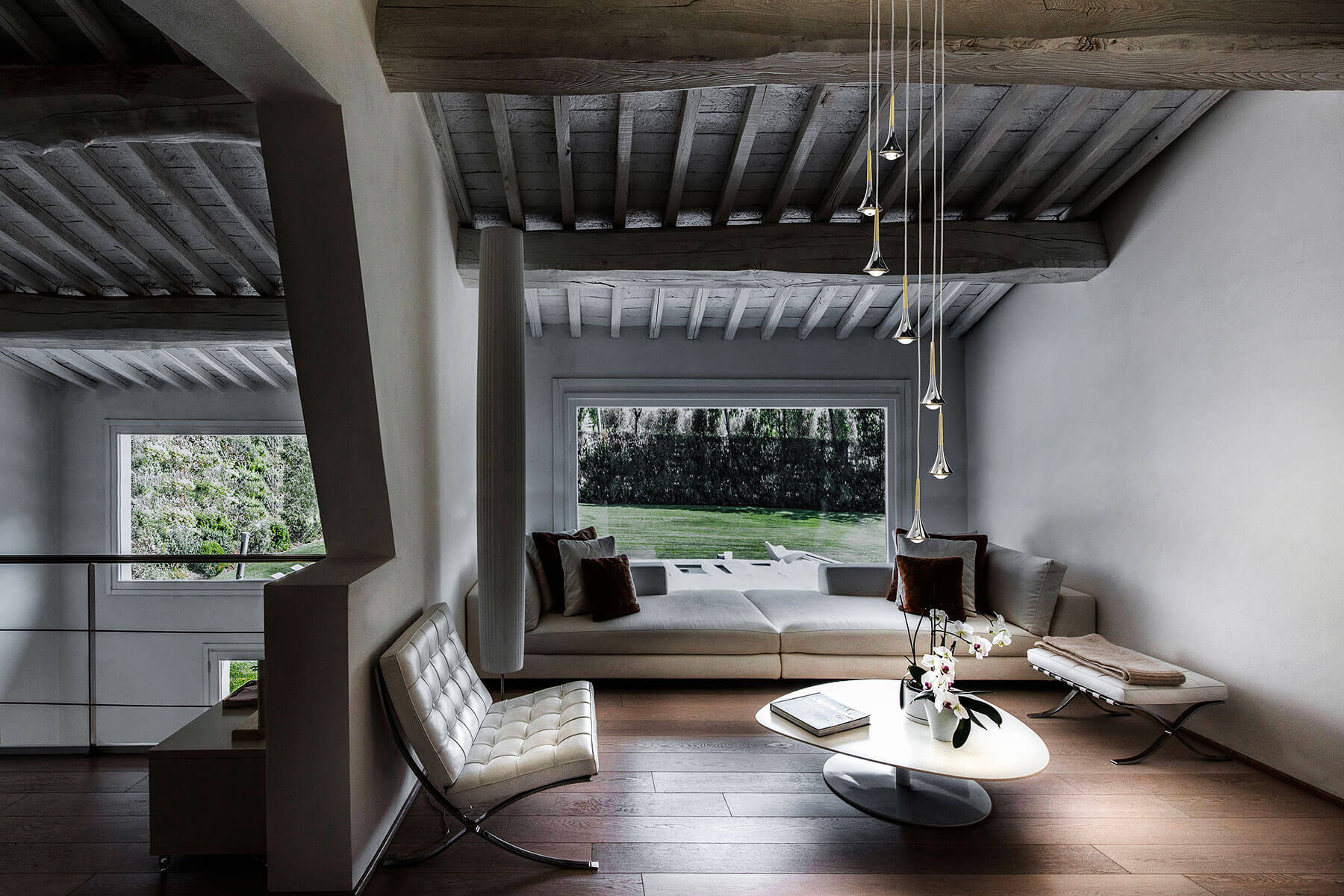 Rain Pendant, Chrome, LED, Triac Dim, IP20