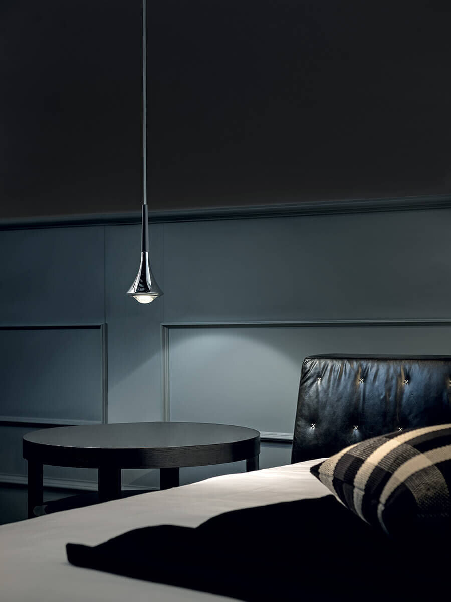 Rain Pendant, Chrome, LED, Triac Dim, IP20