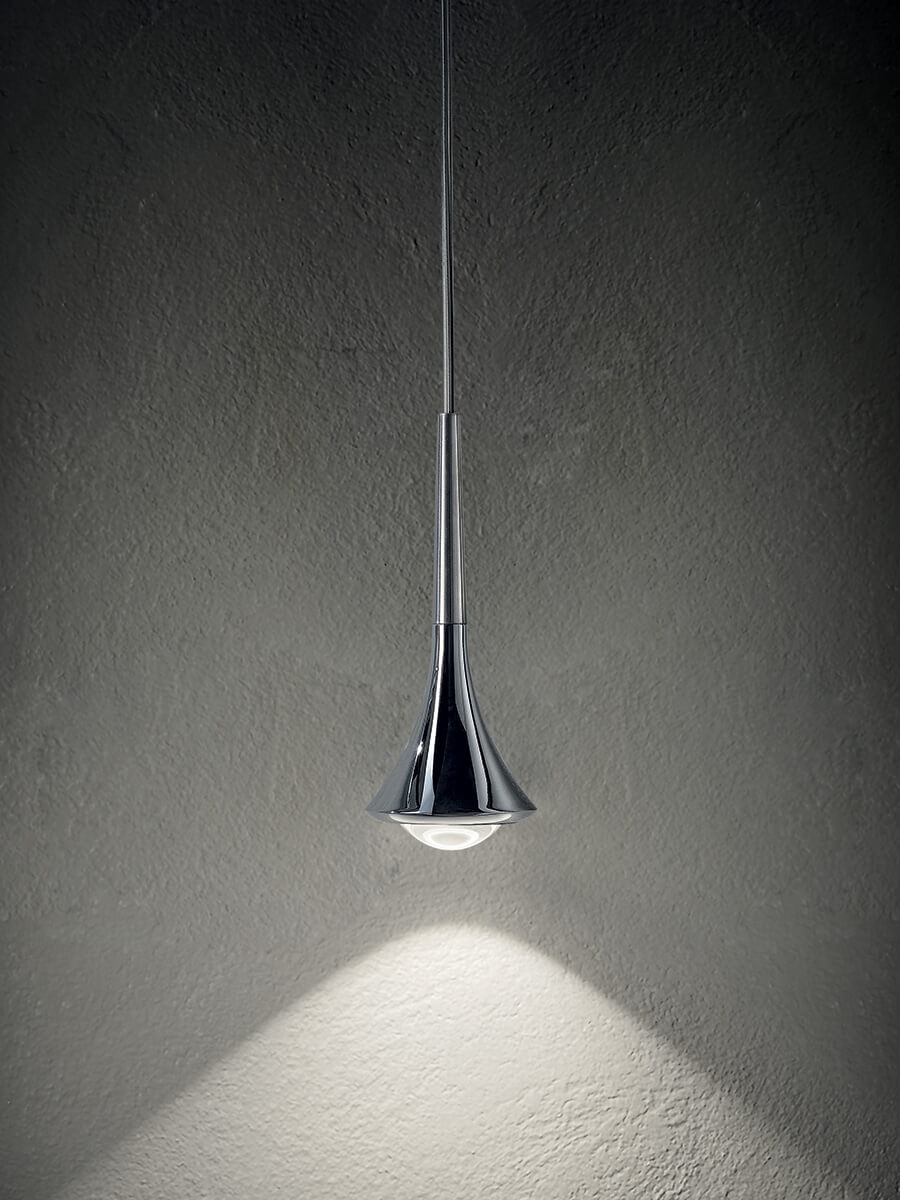 Rain Pendant, Chrome, LED, Triac Dim, IP20