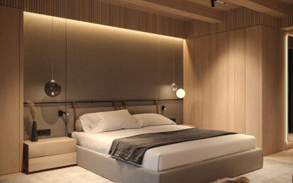 Random Solo Pendant, Gold Glass, LED, Triac Dim, IP20