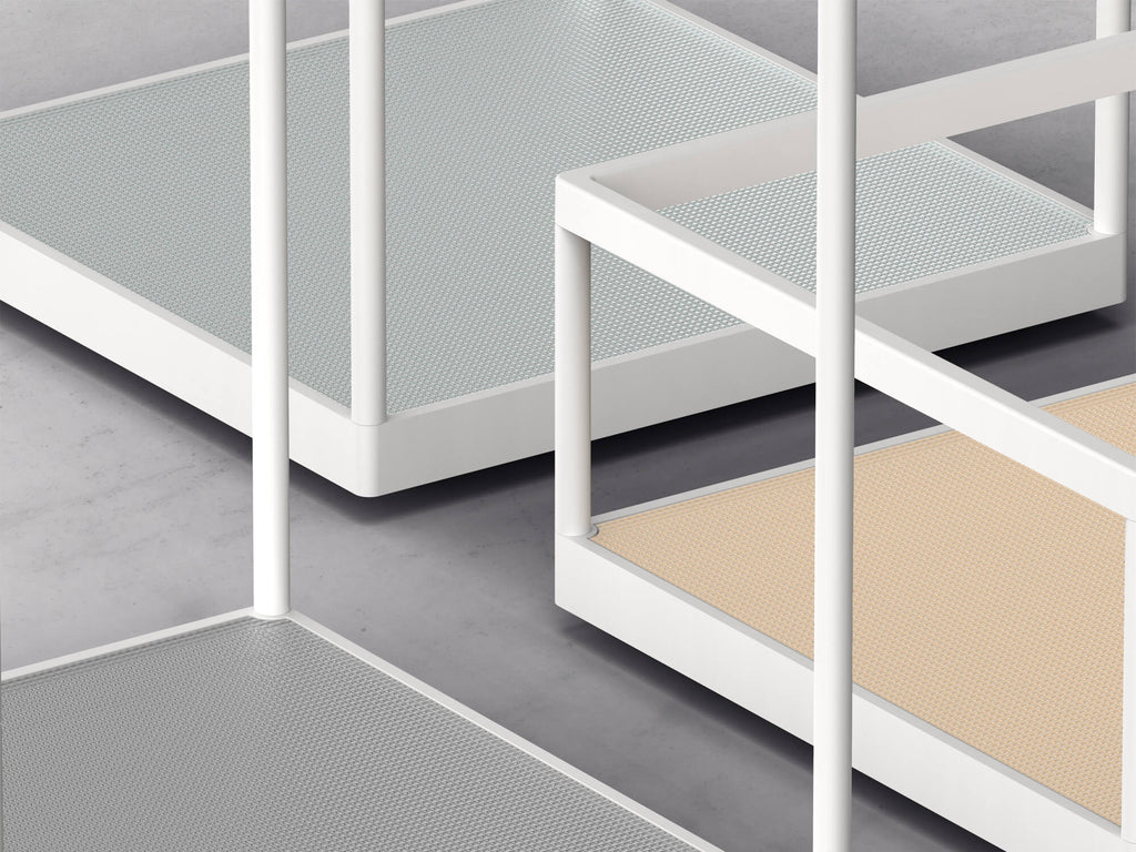 Reflex Diffusers with White Bodies