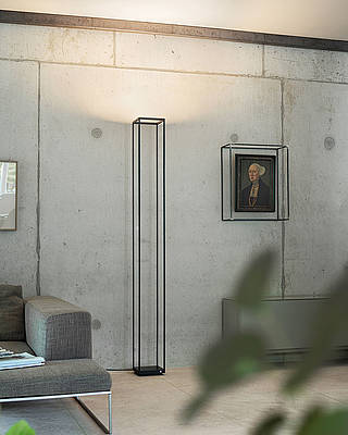 Reflex Tall Floor Lamp, LED Tunable White, Touch Dim