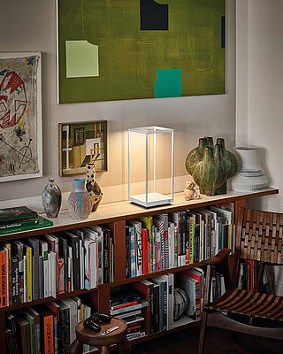 Reflex Table Lamp, LED Tunable White, Touch Dim