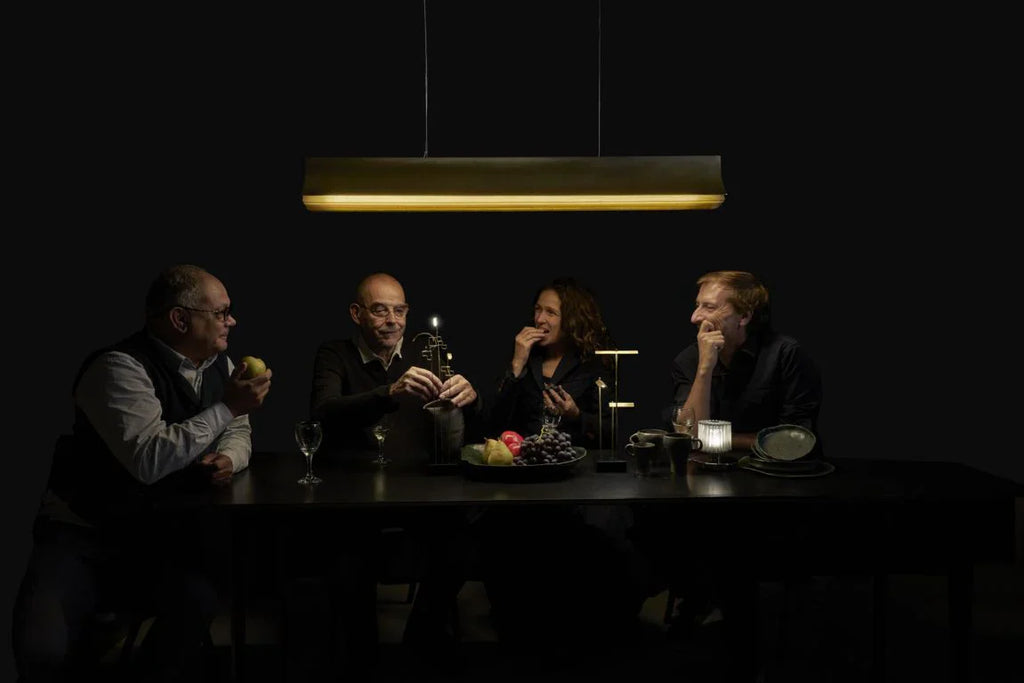 Respiro Linear Pendant, Black, 120 cm, LED, Triac Dim, IP20