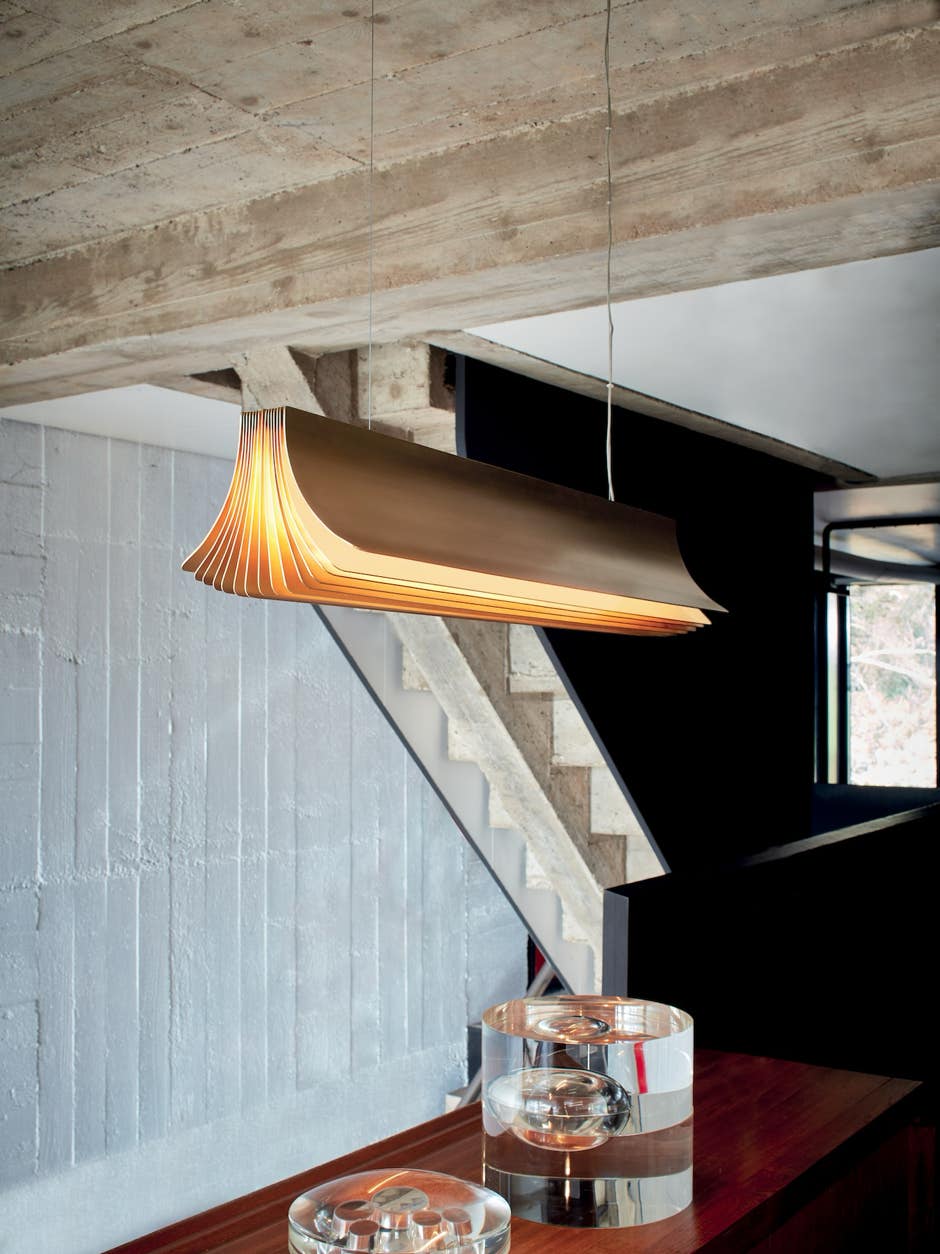 Respiro Linear Pendant, Black, 90 cm, LED, Triac Dim, IP20