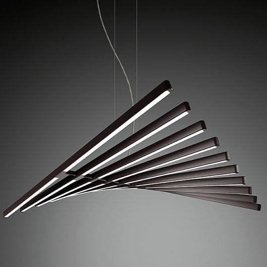 Rhythm Pendant, Horizontal, LED, 1-10v Dim