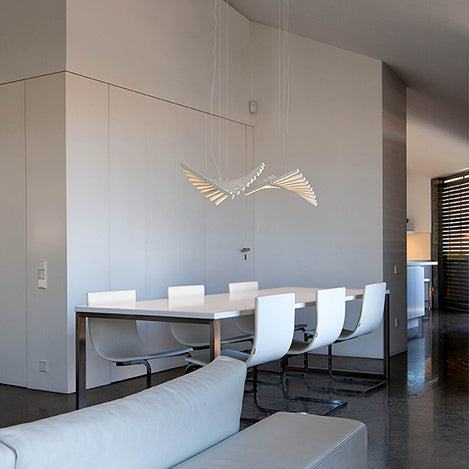 Rhythm Pendant, Horizontal, LED, 1-10v Dim