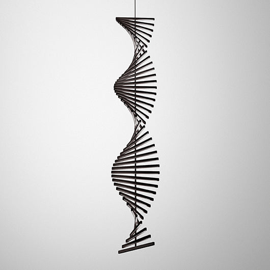 Rhythm Pendant, Vertical, LED, 1-10v Dim