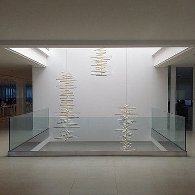 Rhythm Pendant, Vertical, LED, 1-10v Dim