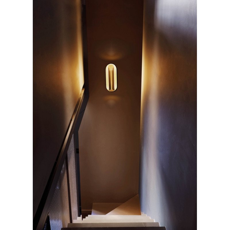 Rosalie Wall, 40 cm H, Anodised Gold, LED, Triac Dim, IP20