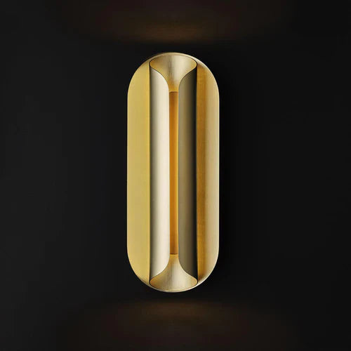 Rosalie Wall, 40 cm H, Anodised Gold, LED, Triac Dim, IP20