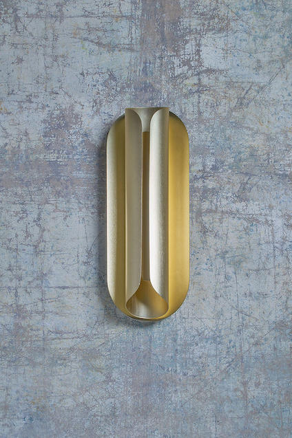 Rosalie Wall, 40 cm H, Anodised Gold, LED, Triac Dim, IP20