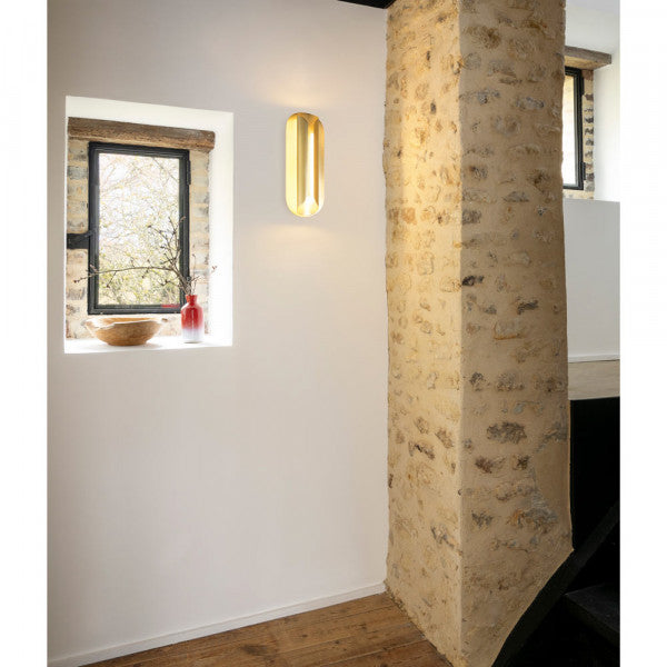 Rosalie Wall, 40 cm H, Anodised Gold, LED, Triac Dim, IP20