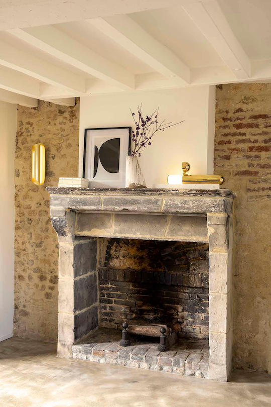 Rosalie Wall, 40 cm H, Anodised Gold, LED, Triac Dim, IP20