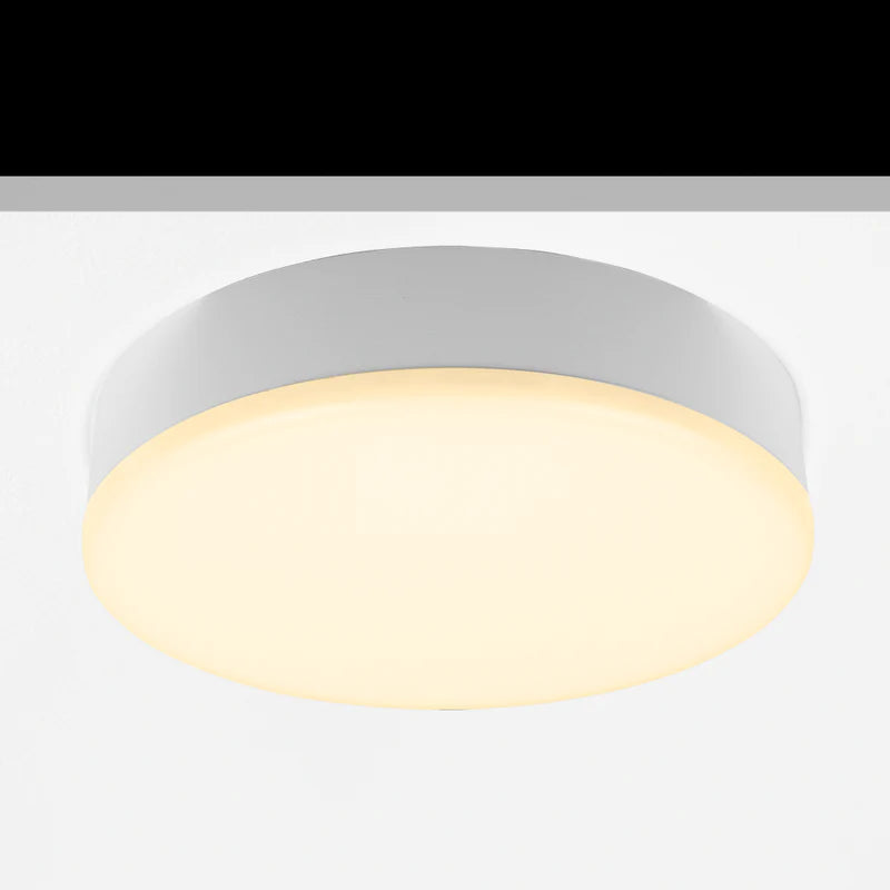 Sol Ceiling Light, XL, Round, White, 25W, LED, Dim, IP54