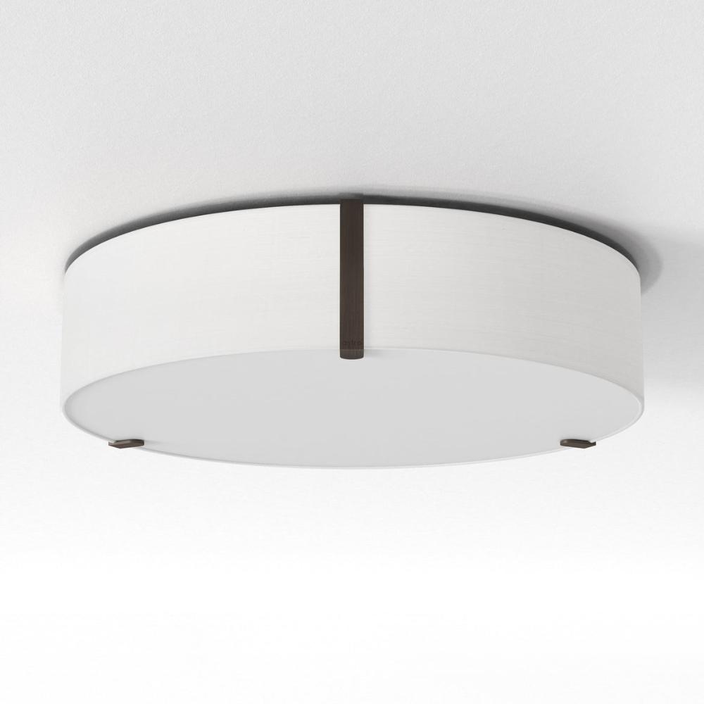 Salina Ceiling, White Fabric, E27, IP20
