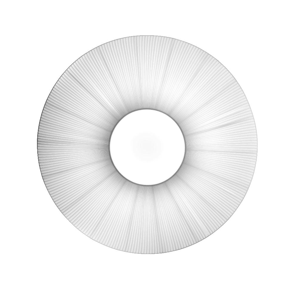 Siam Ceiling, 200 cm, White Ribbons, E27, IP20