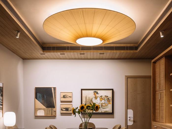 Siam Ceiling, 150 cm, Cream Ribbons, E27, IP20