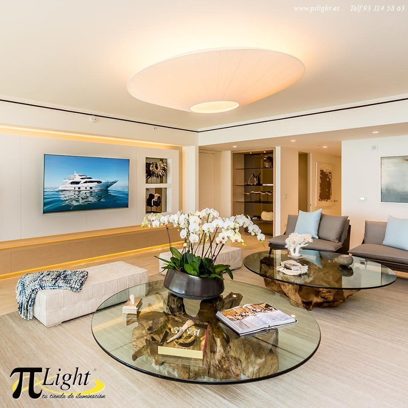 Siam Ceiling, 200 cm, Cream Ribbons, E27, IP20