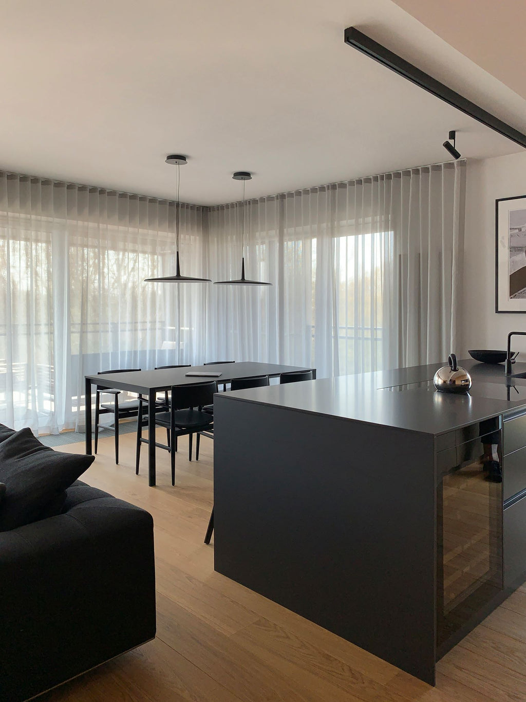 Skan Pendant, 60 cm, Soft Blue, 13.9W, LED, Dim