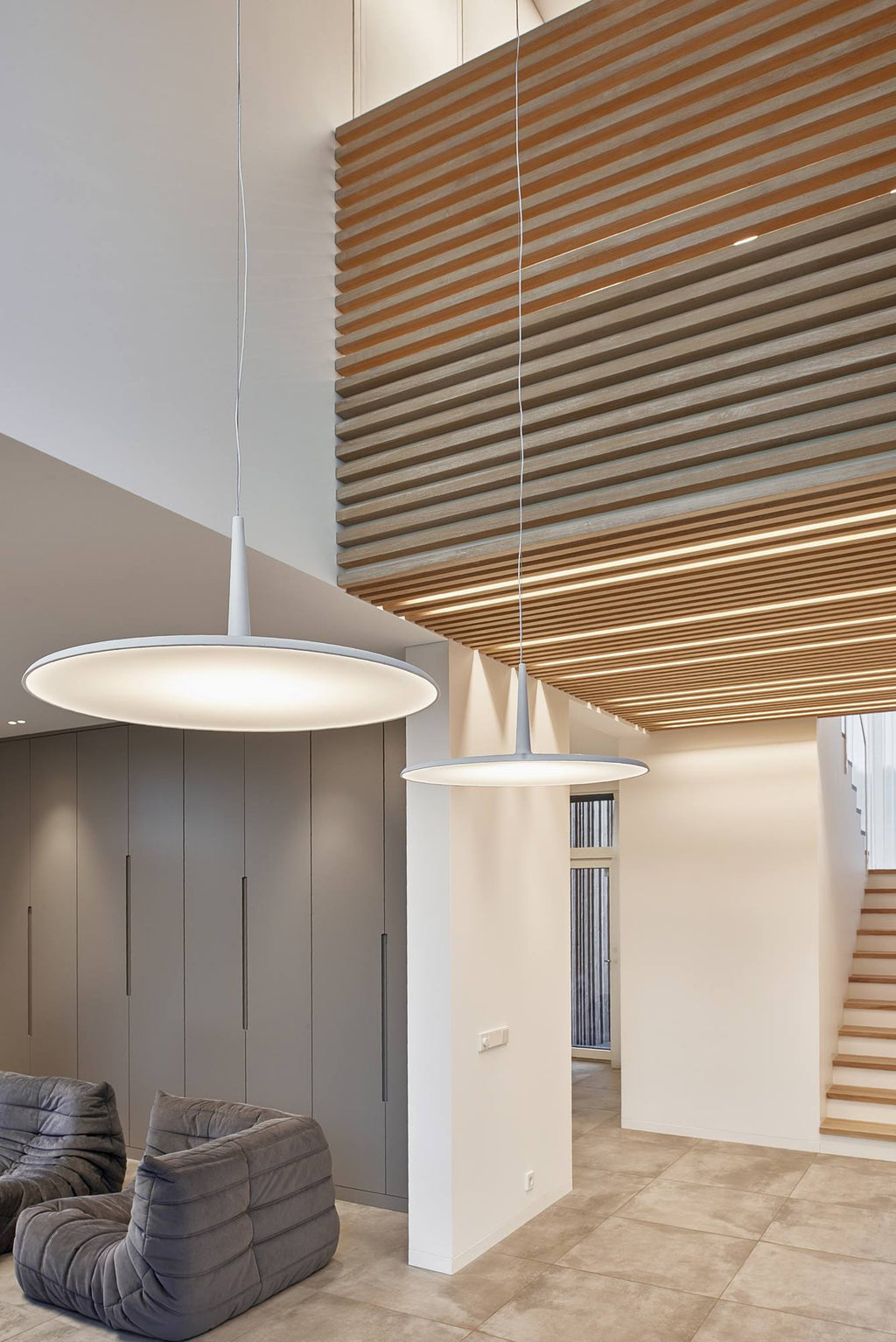 Skan Pendant, 60 cm, Black, 13.9W, LED, Dim