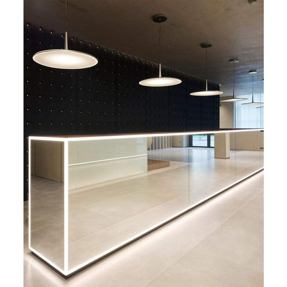 Skan Pendant, 60 cm, Black, 13.9W, LED, Dim