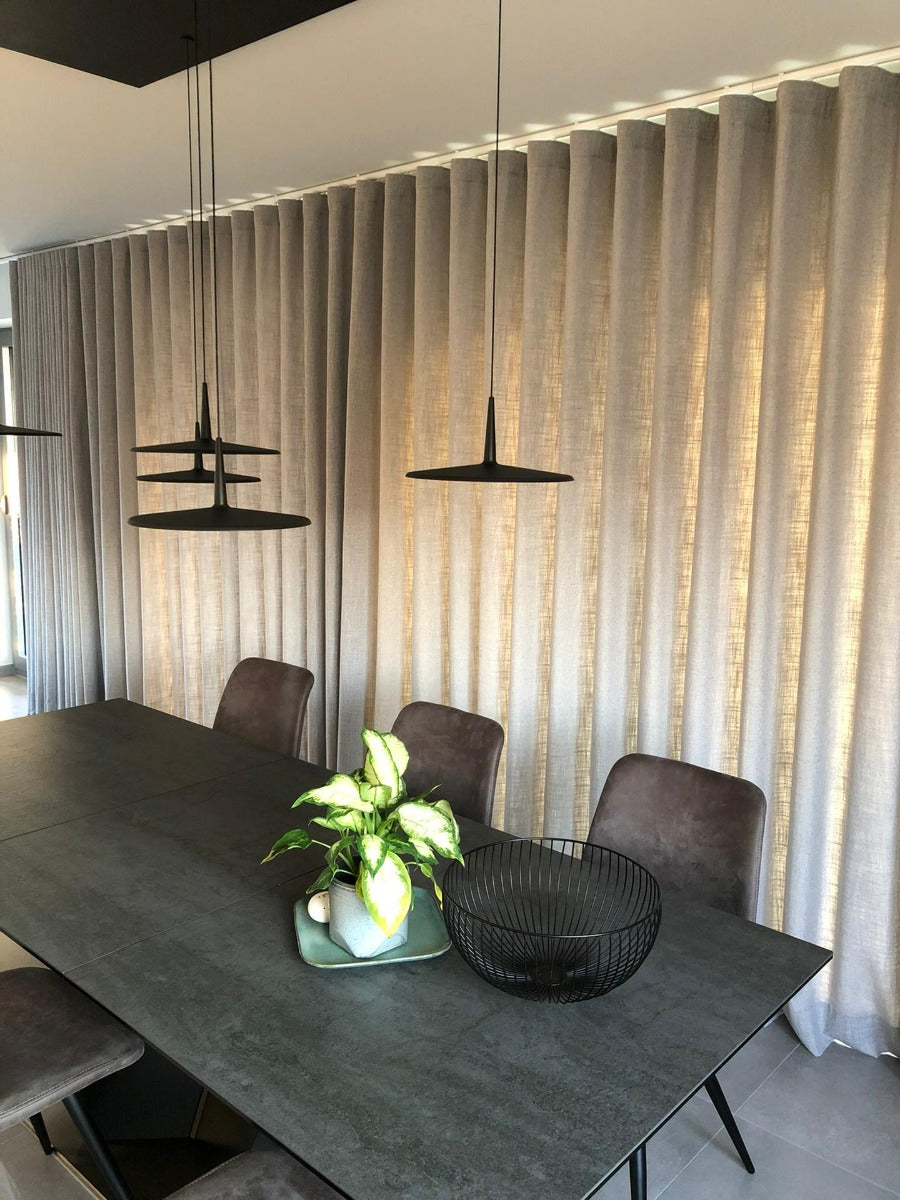 Skan Pendant, 30 cm, Black, 9.3W, LED, Dim