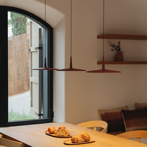 Skan Pendant, 30 cm, White, 9.3W, LED, Dim