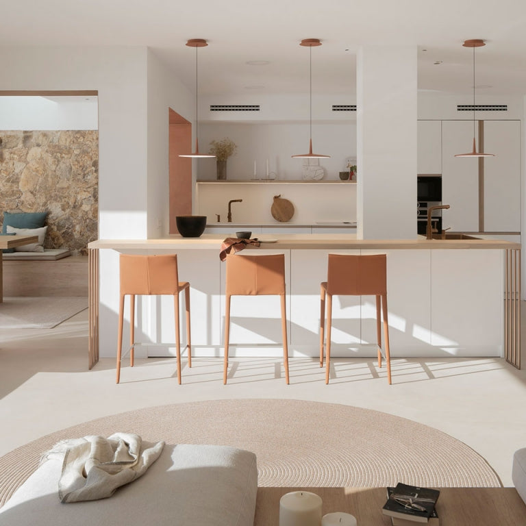 Skan Pendant, 30 cm, Terracotta Red, 9.3W, LED, Dim