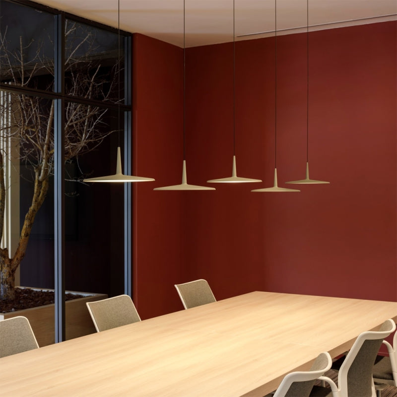 Skan Pendant, 30 cm, Beige, 9.3W, LED, Dim