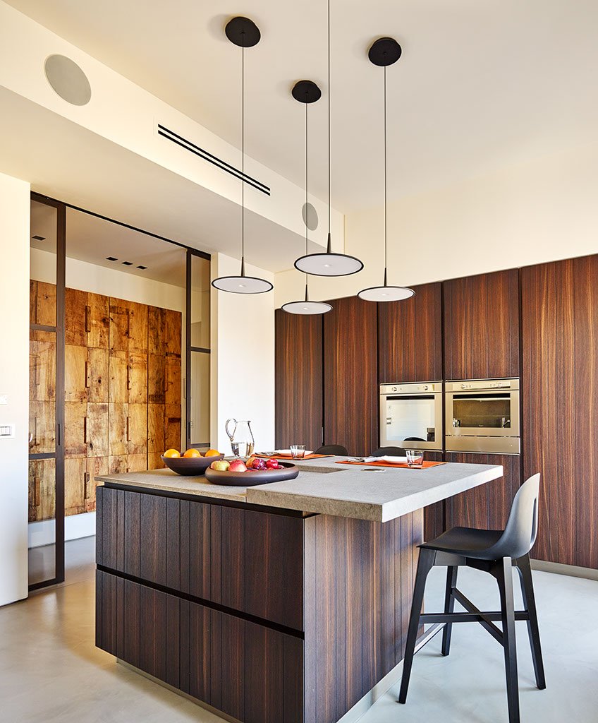 Skan Pendant, 30 cm, Terracotta Red, 9.3W, LED, Dim