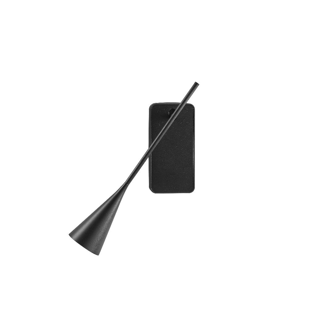 Skybell Wall, Adjustable, Black, LED, 4.2W, Thumbswitch, IP20