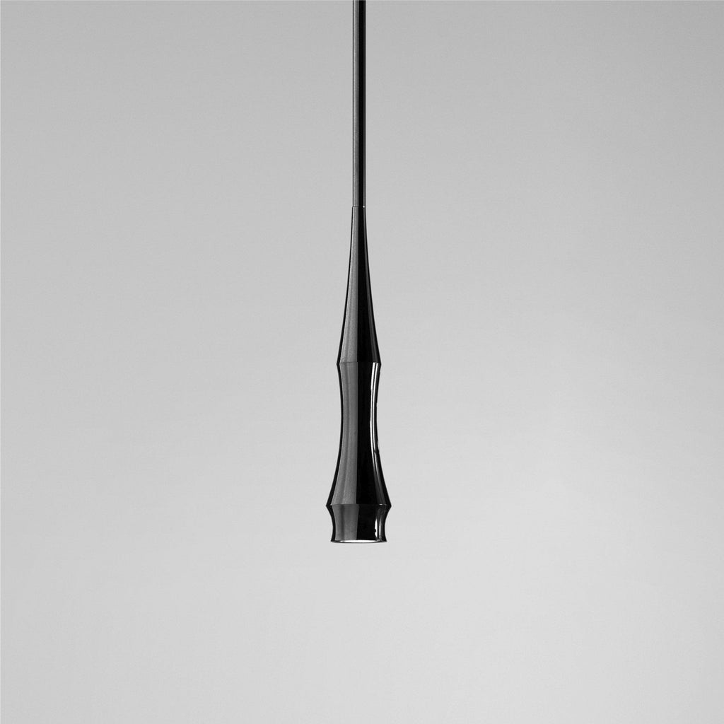 Slend Pendant, 6 Light Cluster, Black, GU10, IP20