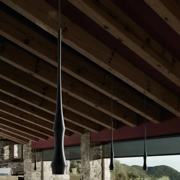 Slend Pendant 3, Black, GU10, IP20