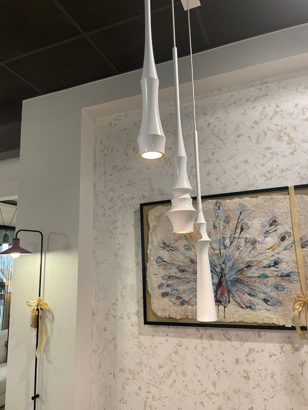 Slend Pendant, Triple Cluster, White, GU10, IP20