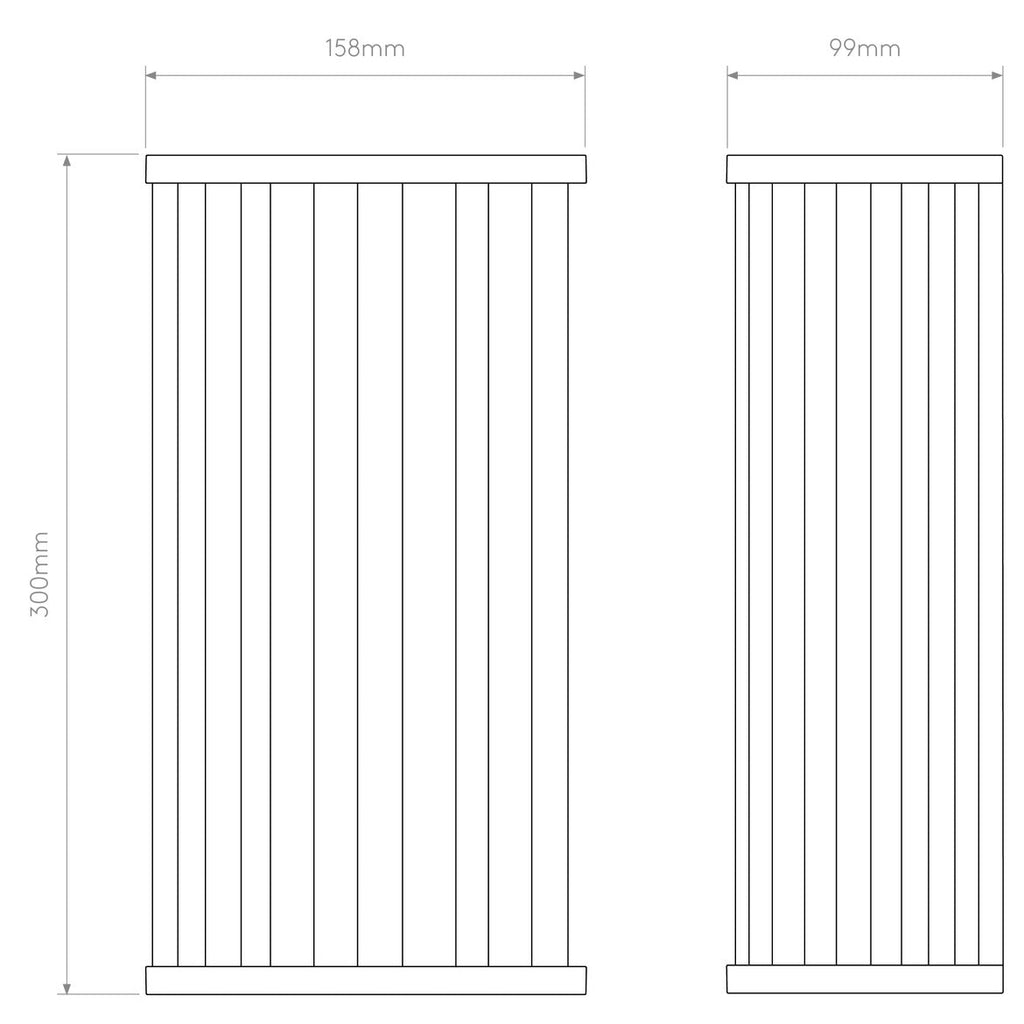 Avignon Wall Light, Square, Bronze, E27, IP20